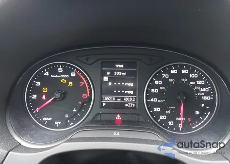 2016 Audi A3 2.0T Premium z USA, uszkodzony, nr VIN WAUB8GFFXG1039024